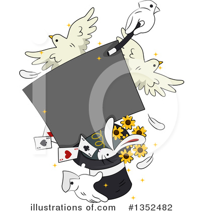 Royalty-Free (RF) Magician Clipart Illustration by BNP Design Studio - Stock Sample #1352482