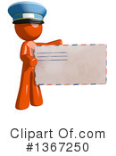 Mail Man Clipart #1367250 by Leo Blanchette