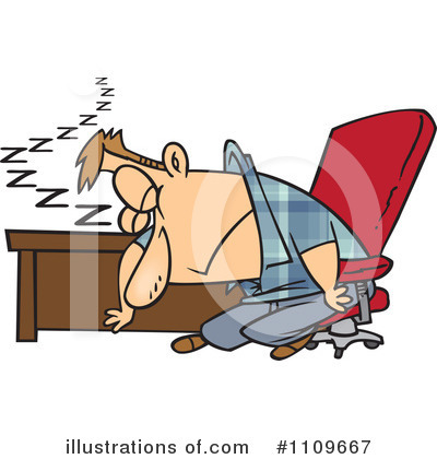 Sleeping Clipart #1109667 by toonaday