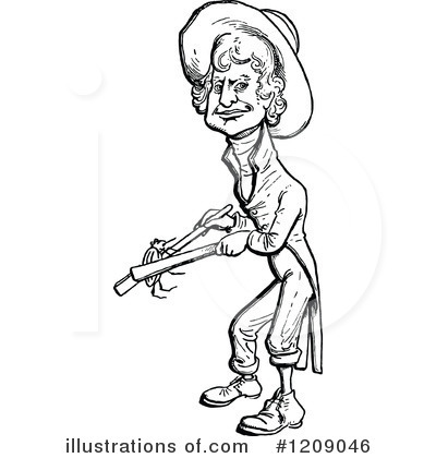 Royalty-Free (RF) Man Clipart Illustration by Prawny Vintage - Stock Sample #1209046