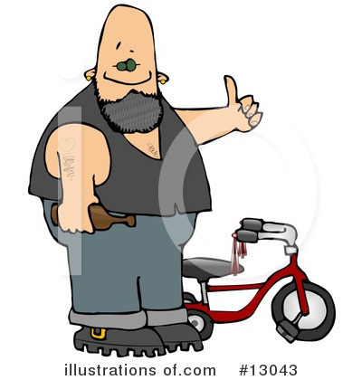 Tricycle Clipart #13043 by djart