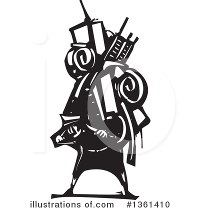 Royalty-Free (RF) Man Clipart Illustration by xunantunich - Stock Sample #1361410