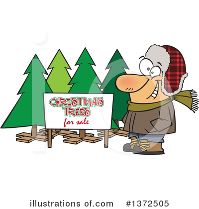 Christmas Tree Clipart #1372505 by toonaday