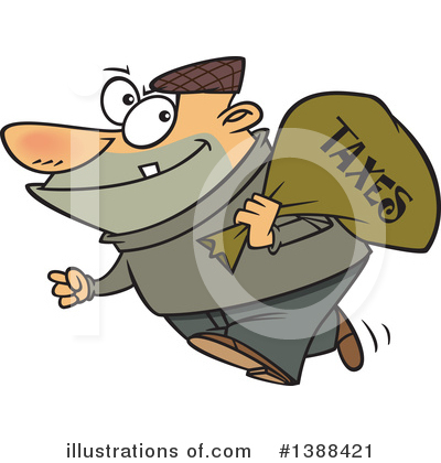 Robber Clipart #1388421 by toonaday