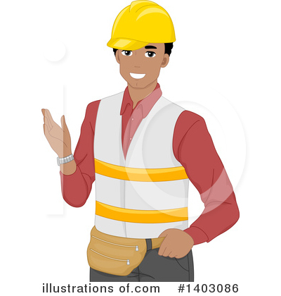 Worker Clipart #1403086 by BNP Design Studio