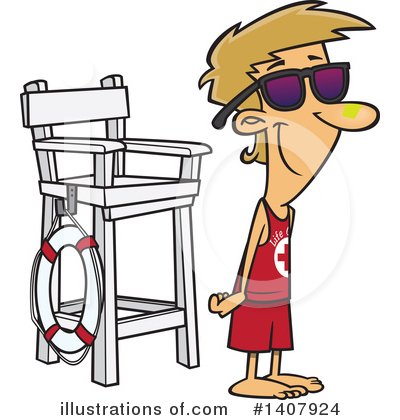 Royalty-Free (RF) Man Clipart Illustration by toonaday - Stock Sample #1407924