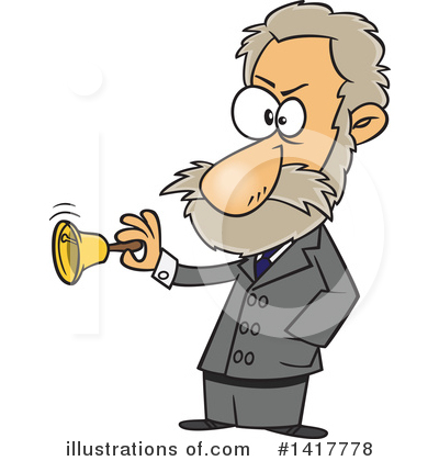 Royalty-Free (RF) Man Clipart Illustration by toonaday - Stock Sample #1417778