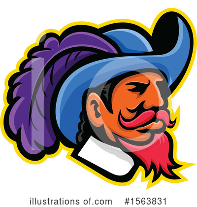 Musketeer Clipart #1563831 by patrimonio