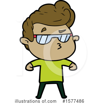 Man Clipart #1577486 - Illustration by lineartestpilot