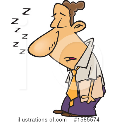 Sleeping Clipart #1585574 by toonaday