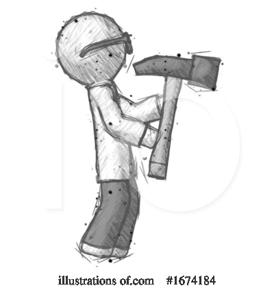 Royalty-Free (RF) Man Clipart Illustration by Leo Blanchette - Stock Sample #1674184