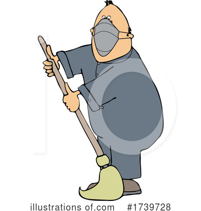 Mopping Clipart #1739728 by djart