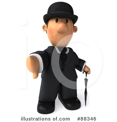 Gentleman Clipart #104304 - Illustration by Julos