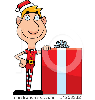 Christmas Elf Clipart #1253332 by Cory Thoman