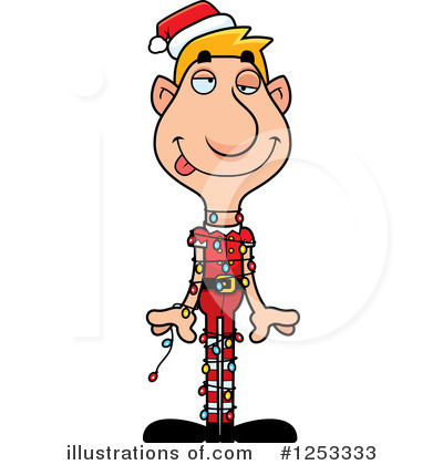 Christmas Elf Clipart #1253333 by Cory Thoman