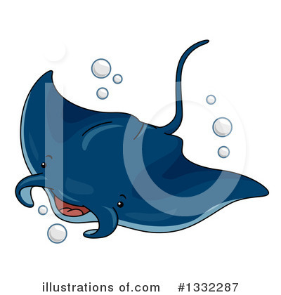 Sting Ray Clipart #1332287 by BNP Design Studio
