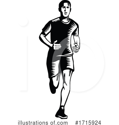 Triathlon Clipart #1715924 by patrimonio