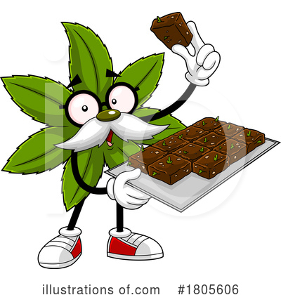 Cannabis Clipart #1805606 by Hit Toon