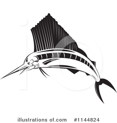 Swordfish Clipart #1144824 by patrimonio