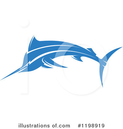 Marlin Clipart #1198919 by Vector Tradition SM