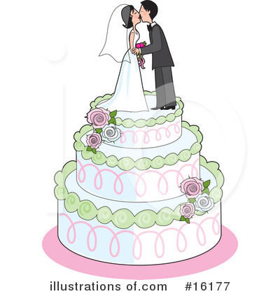 Wedding Couple Clipart #16177 by Maria Bell