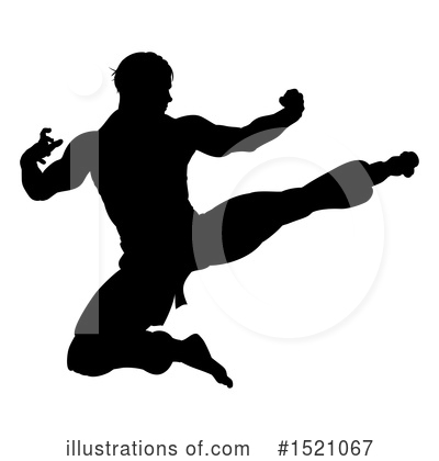 Royalty-Free (RF) Martial Arts Clipart Illustration by AtStockIllustration - Stock Sample #1521067
