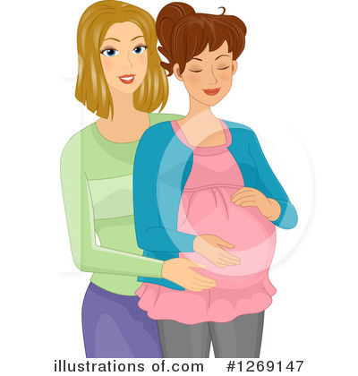 Maternity Clipart #1269147 by BNP Design Studio