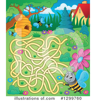 Maze Clipart #1299760 by visekart