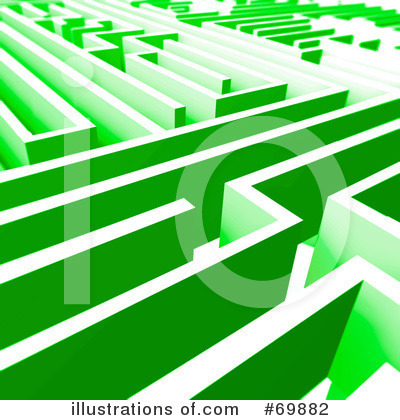 Maze Clipart #69882 - Illustration by MacX