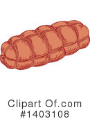 Meat Clipart #1403108 by Vector Tradition SM