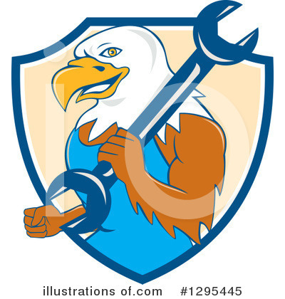 American Eagle Clipart #1295445 by patrimonio