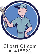 Mechanic Clipart #1415523 by patrimonio