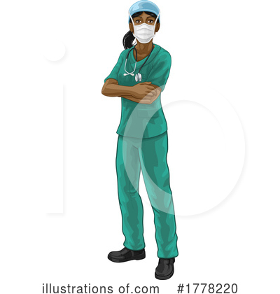 Nurse Clipart #1778220 by AtStockIllustration