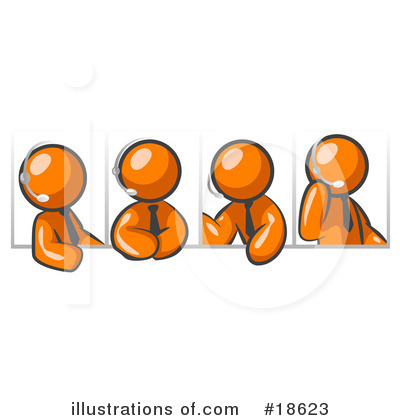 Conference Clipart #18623 by Leo Blanchette
