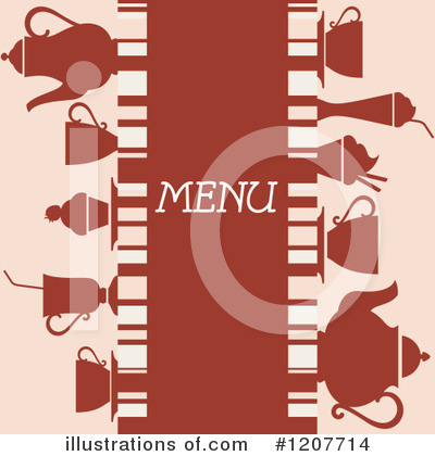 Royalty-Free (RF) Menu Clipart Illustration by Vector Tradition SM - Stock Sample #1207714