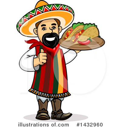 Royalty-Free (RF) Mexican Clipart Illustration by Vector Tradition SM - Stock Sample #1432960