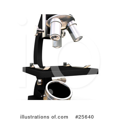 Microscope Clipart #25640 - Illustration by KJ Pargeter