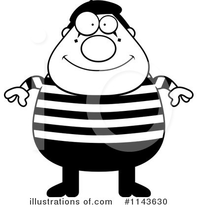 Mime Clipart #1143630 by Cory Thoman