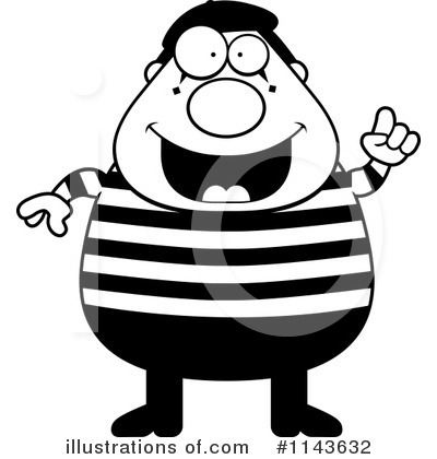 Mime Clipart #1143632 by Cory Thoman