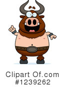 Minotaur Clipart #1239262 by Cory Thoman