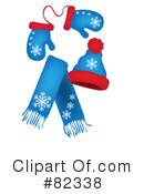 winter mittens clipart