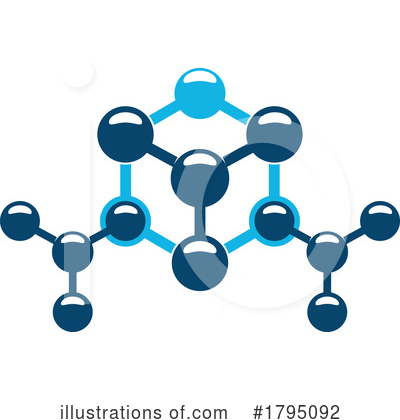 Molecules Clipart #1795092 by Vector Tradition SM