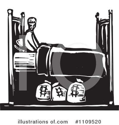Royalty-Free (RF) Money Clipart Illustration by xunantunich - Stock Sample #1109520