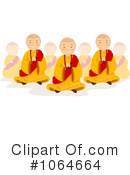 Monk Clipart #1064664 by BNP Design Studio
