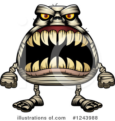 Royalty-Free (RF) Monster Clipart Illustration by Cory Thoman - Stock Sample #1243988
