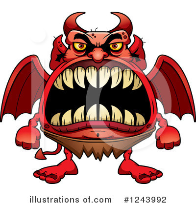 Devil Clipart #1243992 by Cory Thoman
