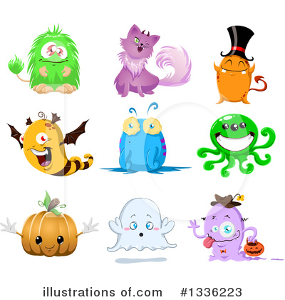 Monster Clipart #1336223 by Liron Peer