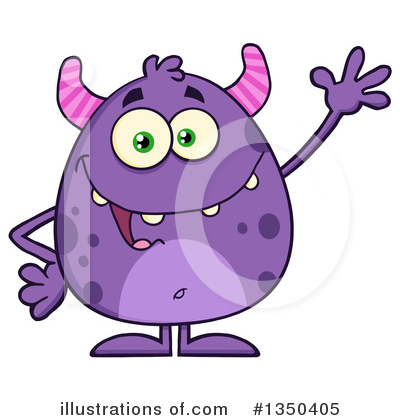 Monsters Clipart #1350405 by Hit Toon