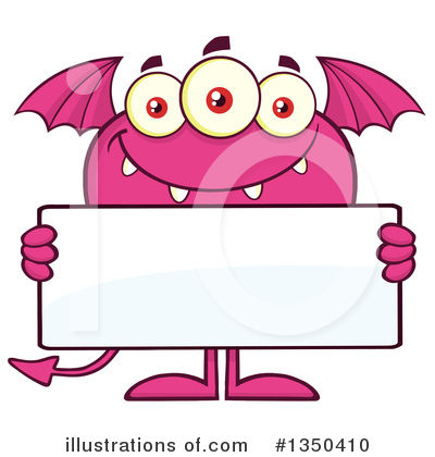 Monsters Clipart #1350410 by Hit Toon