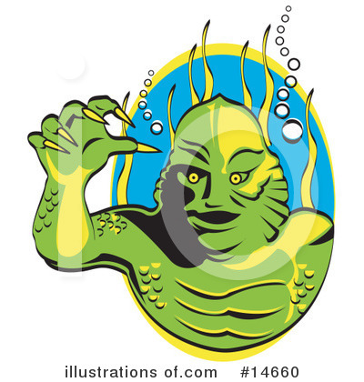 Royalty-Free (RF) Monster Clipart Illustration by Andy Nortnik - Stock Sample #14660